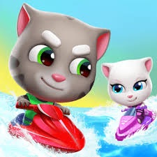 汤姆猫摩托艇2无限金币钻石 游戏封面